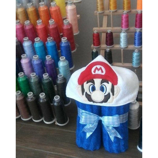 Mario best sale hooded towel