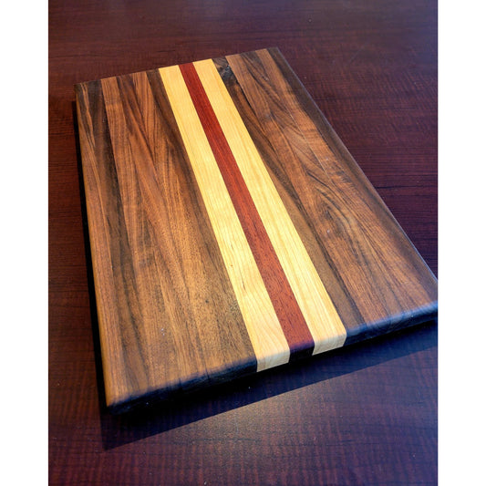 Walnut & Paduk Cutting Board